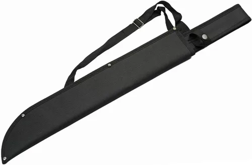 Miniatura 6 de SZCO Supplies 926956 - Machete de fantasía con mango envuelto en cordón de 25 pulgadas con funda de nailon, color negro