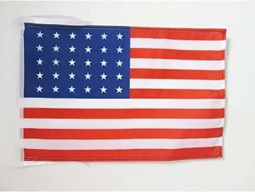 Miniatura 104 de Bandera de México AZ FLAG, 45.7 x 30.5 cm, con cordones - Pequeñas banderas mexicanas de 30 x 45 cm - Bandera de 45.7 x 30.5 cm