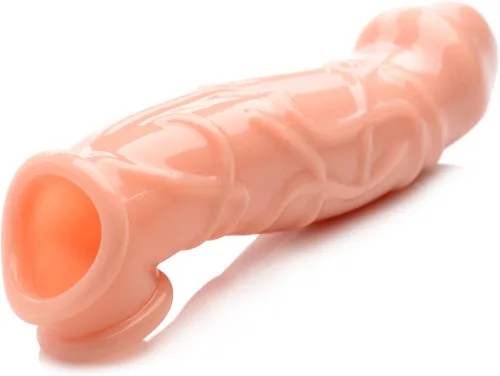 Miniatura 2 de Size Matters: Extensor de manga de gallo de carne de 2 pulgadas, para parejas masculinas y adultas