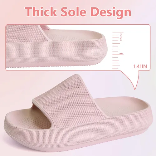 Miniatura 6 de Pantuflas de ducha para niños y niñas, antideslizantes, para verano, playa, piscina