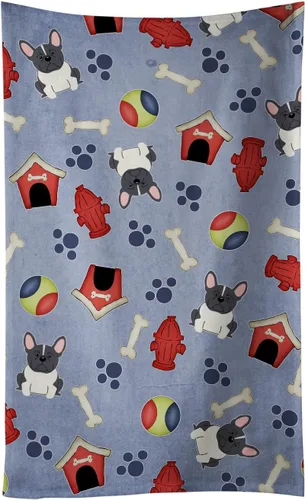 Miniatura 142 de Caroline's Treasures BB2654KTWL Dog House Collection Airedale - Toalla de cocina para invitados, toalla de baño decorativa para cara, té, paño