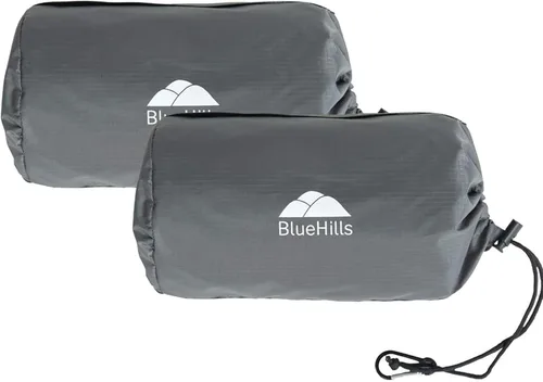 Miniatura 12 de BlueHills Mantas de Viaje Ultra Compactas para Dos con Estuche de Transporte Portátil Estuche Mantas de Avión Grandes de Felpa Suave Premium Paquete
