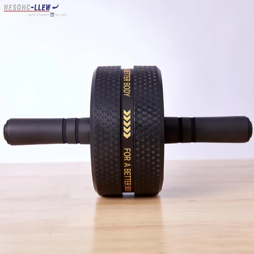 Miniatura 6 de Rueda de rodillo abdominal. Rodillo de entrenamiento abdominal para hombres/mujeres, ruedas abdominales ampliadas a 3.4 pulgadas, banda de rodadura