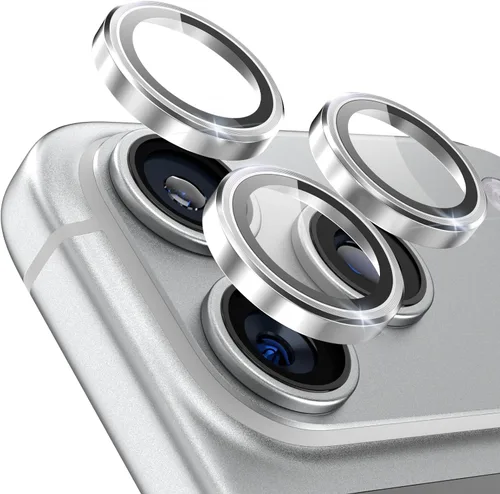 Miniatura 19 de CloudValley Protector de lente de cámara para iPhone 17 Pro/iPhone 17 Pro Max, [Instalación en 1 segundo] Cubierta de vidrio templado Ultra-HD, Negro