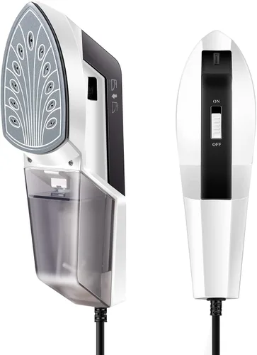 HOMETOP Vaporizador de mano para ropa, calentamiento rápido de 30 segundos, potente vaporizador de ropa y tela de 1300 W, elimina las arrugas,