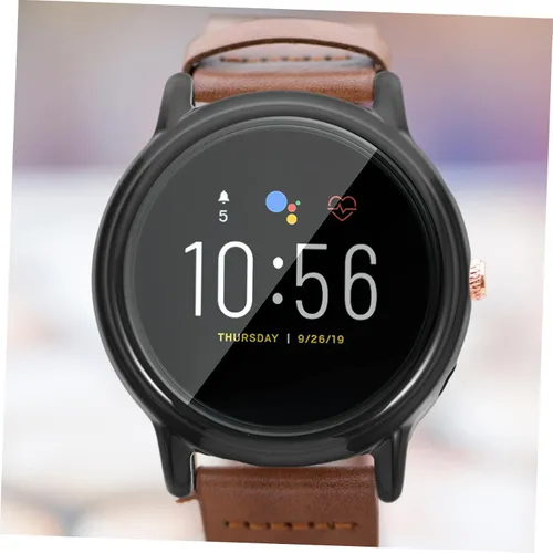 Miniatura 2 de Hemobllo Accesorios compatibles con Fossil Gen 5 The Carlyle HR - Carcasa protectora con marco protector de pantalla