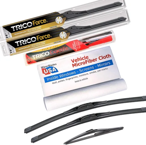 Miniatura 36 de Limpiaparabrisas Performance Beam compatibles con Honda Prelude 1979 (juego de 2) limpiaparabrisas