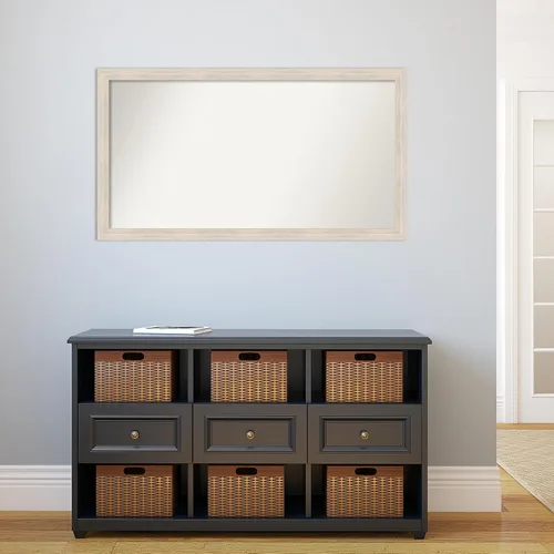 Miniatura 556 de Amanti Art Espejo personalizado, espejo estrecho de baño de oro blanco, espejo de pared o espejo de tocador de baño sobre el fregadero