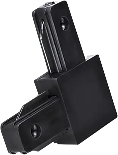 1 Conectores de iluminación de pista-L-Type Circuito único de 2 cables, conector L de pista, para accesorios de iluminación de riel tipo J&L Sistema
