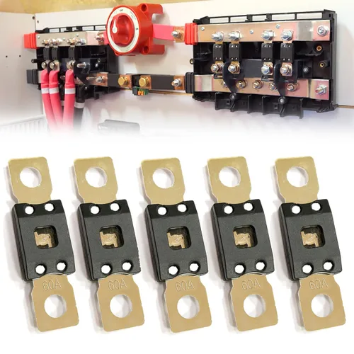 Miniatura 35 de PTT 2PACK MEGA/AMG 300Amp, 32V, Retardo de tiempo, Fusible de montaje de espárrago de alta corriente - Atornillado - Automotriz/Marina