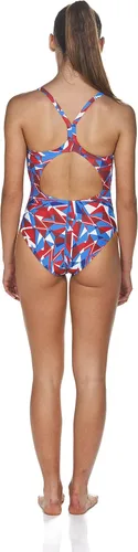Miniatura 3 de ARENA Women's Shattered Glass Light Drop Back MaxLife One Piece Swimsuit