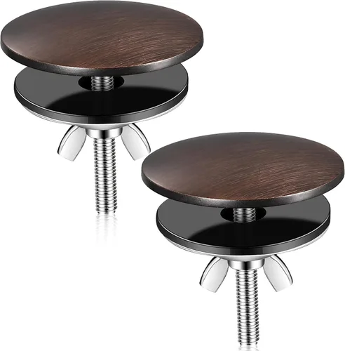 Miniatura 12 de LEIFIDE 2 Piezas 2 Pulgadas de Cubierta para Agujero de Fregadero de Cocina, Cubierta para Agujero de Llave de Cocina de Acero Inoxidable, Tapa