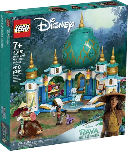 Miniatura 4 de LEGO Disney Raya and The Heart Palace 43181 Kit de construcción de juguetes imaginativos; es un regalo único de Disney para niños que aman