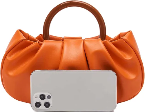 Miniatura 5 de Verdusa Bolso de mano pequeño fruncido para mujer