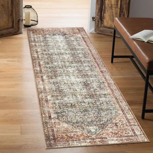 Miniatura 46 de Keen Home Design Alfombra de entrada de 2 x 3 pies, lavable a máquina con parte trasera antideslizante, ideal para entrada, cocina, baño, Multi