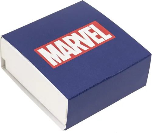 Miniatura 5 de Marvel Jewelry for Men, Spiderman, Black Panther Sterling Silver Cubic Zirconia Pendant Necklaces, 24" Box Chain