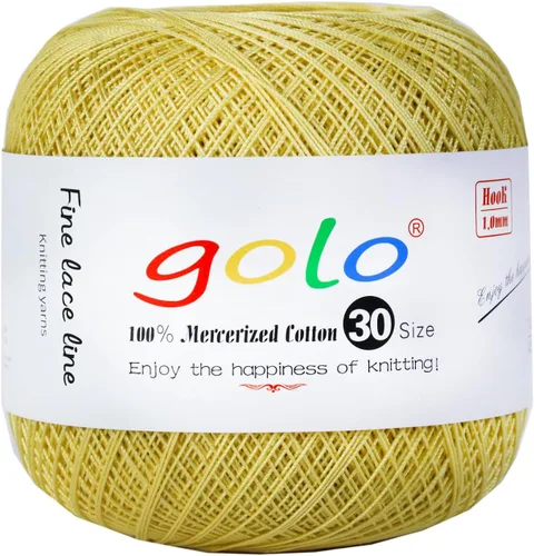 Miniatura 70 de golo Hilo de ganchillo tamaño 10-108 tarjeta de color 108 madejas juego de hilo de bordar elegante juego de caja de regalo con herramientas 100%