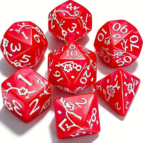 Miniatura 10 de CiaraQ DND - Juego de dados poliédricos con bolsa de dados para juegos de rol de Calabozos y Dragones RPG MTG (fuente negra y dorada)