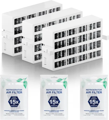 W10311524 AIR1 Cartucho de filtro de aire de repuesto para refrigerador Whirlpool Kenmore compatible con filtro de aire de refrigerador Fresh Flow,
