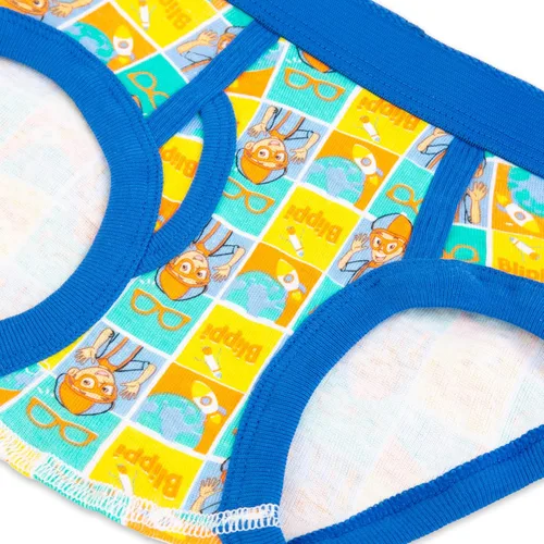 Miniatura 2 de Blippi Ropa interior 100% algodón peinado para niños pequeños, multipaquetes en tallas 23T y 4T