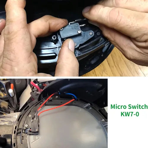 Miniatura 3 de Microinterruptor KW7-0, repuesto para freidora de aire XL, Power XL, Vortex, microinterruptores para horno microondas y cocina de inducción