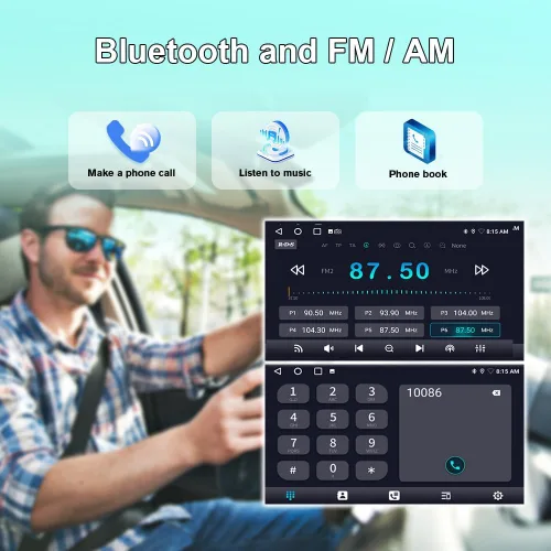 Miniatura 6 de Radio Android para Ford F150 2009-2012 0nly Fit Auto AC, con pantalla táctil de 9 pulgadas, 2GB+64GB, compatible con Carplay, Android Auto, SWC