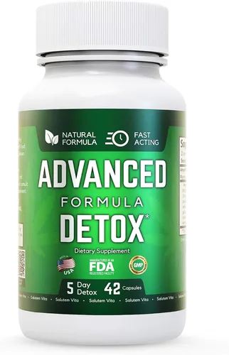 Miniatura 2 de Starfit - Salutem Vita Advanced Detox Cleanse, desintoxicación natural y limpieza con cardo mariano, regaliz en polvo y más, desintoxicación