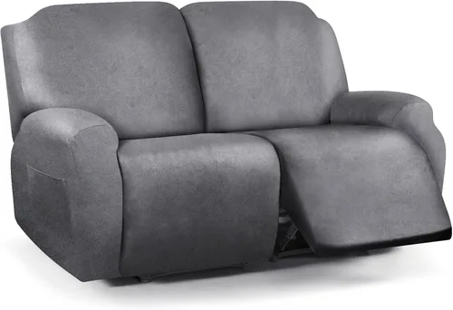 Miniatura 81 de molasofa Fundas de cuero para sillas reclinables, fundas para sillas reclinables grandes para silla reclinable, 4 piezas, fundas lavables que se