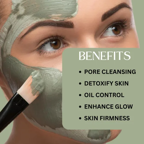 Miniatura 5 de Arcilla verde francesa en polvo 0.22 libras / 100 GMS Illite arcilla de montmorillonita para máscaras faciales, cremas, exfoliantes suaves