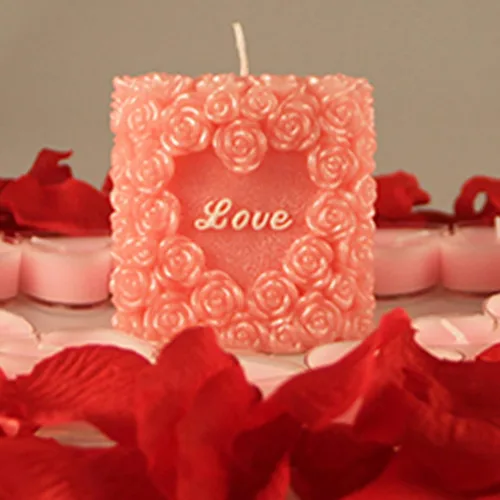 Miniatura 3 de Moldes de silicona 3D para velas de silicona, moldes de jabón, moldes para velas de boda, moldes de fondant, para cumpleaños, día de San Valentín