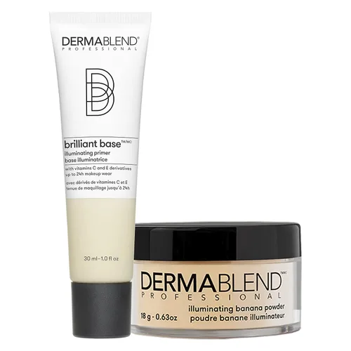 Miniatura 8 de Dermablend Brilliant Base - Maquillaje facial iluminador, formulado con niacinamida, manteca de karité y glicerina, enriquecido con derivados