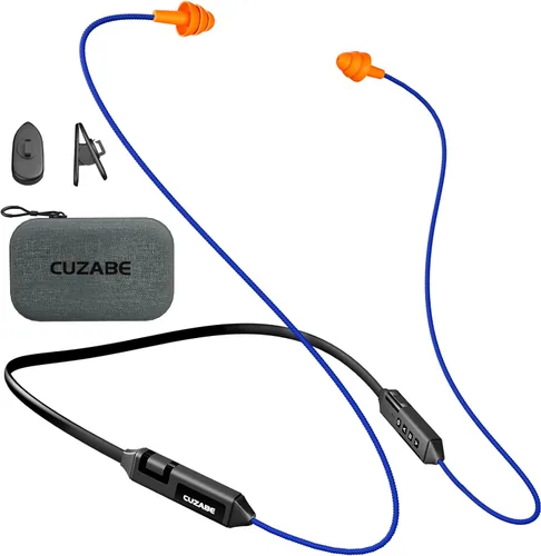 Miniatura 8 de Auriculares Bluetooth con reducción de ruido de 29 dB para el trabajo, auriculares inalámbricos con banda para el cuello con batería de 30 horas