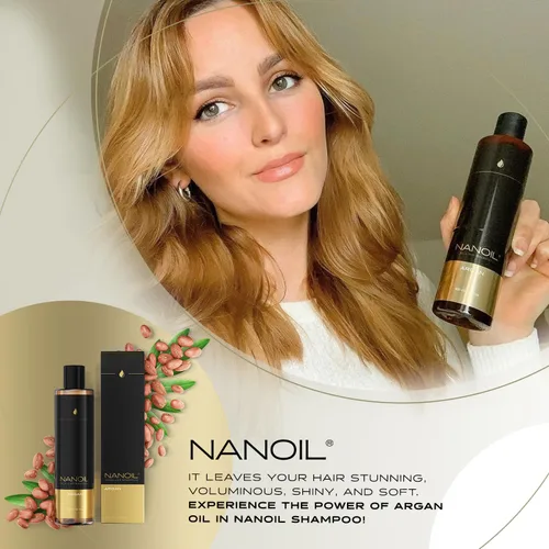 Miniatura 6 de NANOIL Champú Micelar Argán 10.1 fl oz - Champú Micelar Rico en Aceite de Argán, Protección y Suavidad, Efecto Fortalecedor, Condición Perfecta