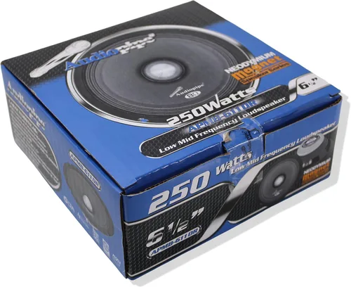 Miniatura 4 de Audiopipe 6.5" Mid Bass altavoz Slim Mount neodynium Imán cada
