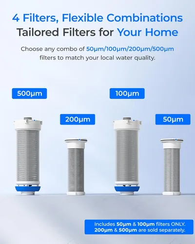 Miniatura 7 de Waterdrop Cartucho de repuesto AP431 para Aqua-Pure AP431, filtro inhibidor de escala de calentador de agua