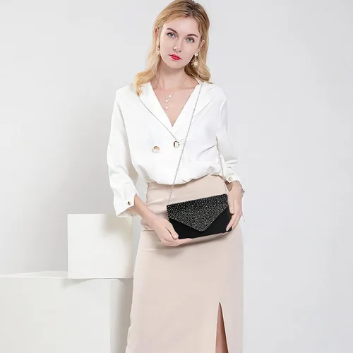 Miniatura 7 de BBjinronjy Clutch Purse for Women Evening Bags for Women Formal Wedding Party Cocktail Prom Crossbody Purse Evening Handbags