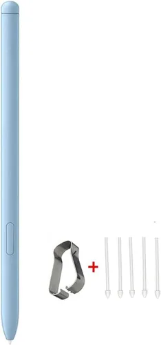 S6 Lite - Lápiz capacitivo de repuesto para Samsung Galaxy Tab S6 Lite (EJ-PP610BPEGUJ), lápiz capacitivo+puntas/puntas (azul)