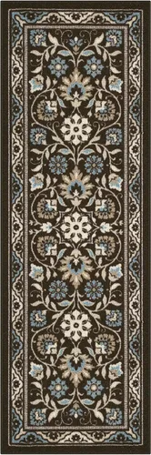 Miniatura 13 de Maples Rugs Florence - Alfombra antideslizante y lavable de 2 pies 6 pulgadas x 3 pies 10 pulgadas para pasillo de cocina