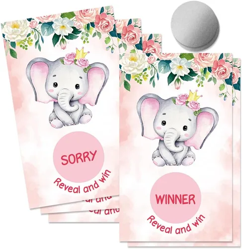 Miniatura 20 de 50 tarjetas de juego Panda-Monium para rascar, divertidas tarjetas de Pandas para fiestas de cumpleaños, fiestas de cumpleaños y amantes