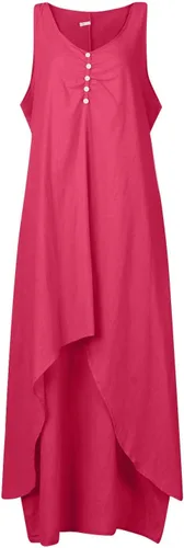 Miniatura 4 de Vestidos de verano de lino y algodón para mujer 2024 Vestido Largo Mangas bolsillos a la Moda Vestidos Largos