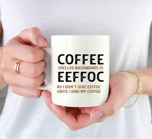 Miniatura 3 de Andaz Press Taza de café divertida de cerámica de 11 onzas – Come Out Now I've Had My Coffee Tazas de café divertidas para hombres y mujeres