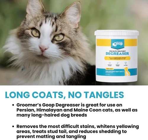 Miniatura 5 de Groomer's Goop Desengrasante para mascotas antes del baño (28 oz)