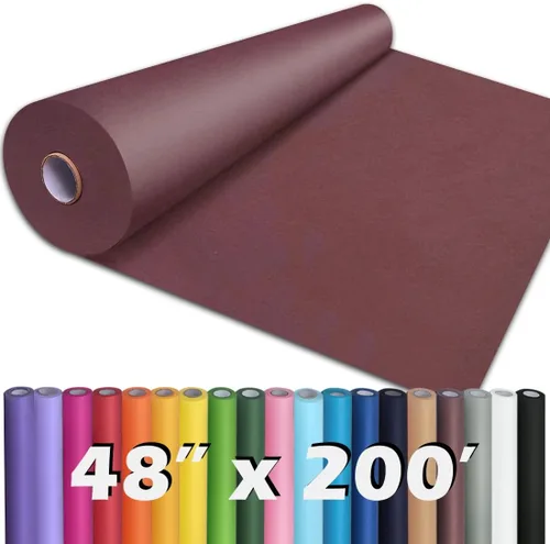 Miniatura 21 de PerkHomy - Rollo de papel kraft blanco de 36" x 2,400" (200') para manualidades, papel de tablón de anuncios, arte, cobertura de mesa, manualidades