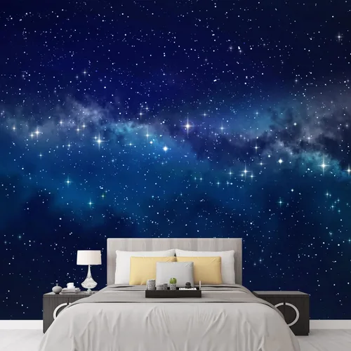 Miniatura 40 de wall26 Mural de pared removible para pared, agujero de gusano cósmico, estrella, galaxia, espacio y astronomía, fantasía y ciencia ficción, arte