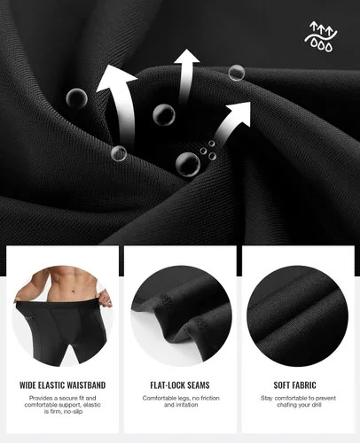 Miniatura 6 de Pantalones de compresión para hombre, mallas con bolsillos, para deportes de secado fresco, mallas atléticas para baloncesto y correr