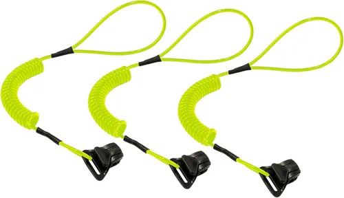 Miniatura 9 de Ergodyne Cordón en espiral con extremo de abrazadera, diseño sin enganches, se fija fácilmente a cascos, herramientas o pequeños objetos de valor