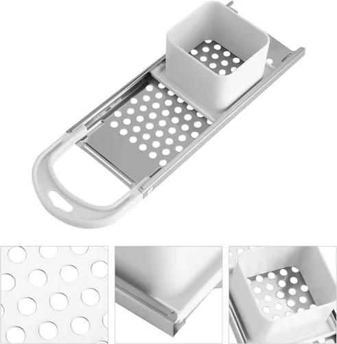Miniatura 6 de Spaetzle Maker de acero inoxidable, fabricante de fideos de cocina con mango de agarre cómodo, máquina de masa para hacer pasta, herramienta