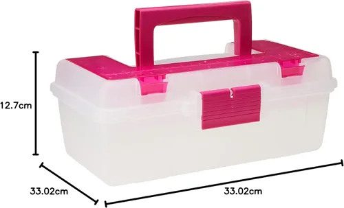 Miniatura 5 de Creative Options, 114-082, caja para manualidades con charola extraible de 13 pulgadas