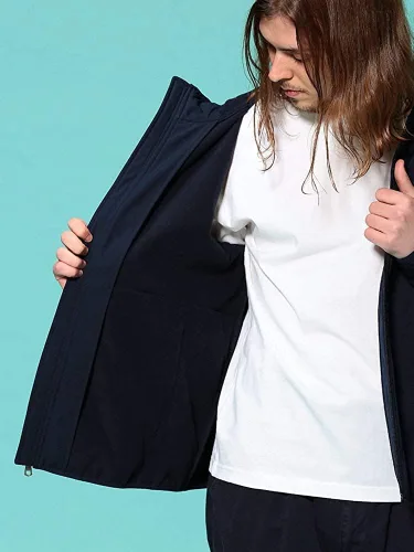 Miniatura 7 de Tommy Hilfiger Chaqueta Softshell ligera resistente al agua transpirable con capucha para hombre, Negro