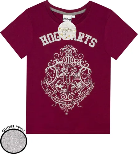 Miniatura 3 de Harry Potter Hogwarts - Pijama de pierna larga o corta con estampado de purpurina para niña